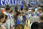 Cheryl Warren-Powers tribute  Wheaton College women's basketball honored fellow alum Cheryl Warren-Powers '95 with a pre-game ceremony. The annual tribute began after her passing in 2012. - Photo By: KEITH NORDSTROM : Wheaton, basketball, Cheryl Warren-Powers